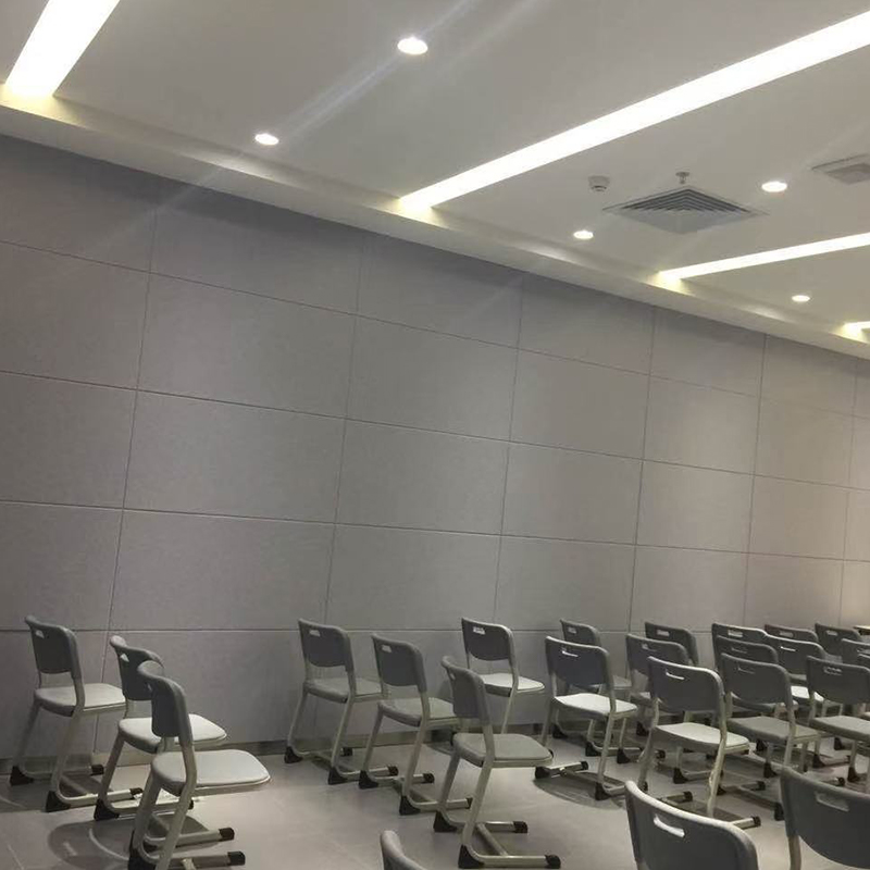 تخته جذب صدا فیبر پلی استر شیاردار مقاوم در برابر آتش، برای درمان صوتی سینما/KTV