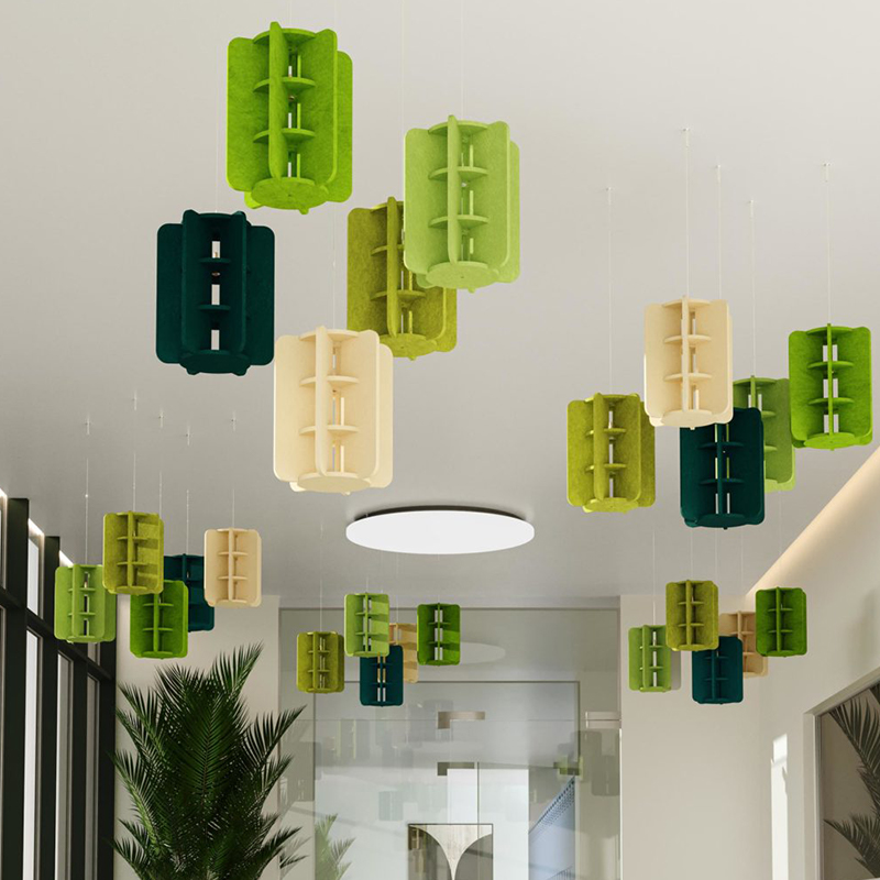 بافل های پانل آکوستیک با طراحی مدرن با جذب صدا و سازگار با محیط زیست شکل نوار تخته فیبر پلی استر برای استفاده در باشگاه بافل های پانل آکوستیک با طراحی مدرن با جذب صدا و سازگار با محیط زیست شکل نوار تخته فیبر پلی استر برای استفاده در باشگاه