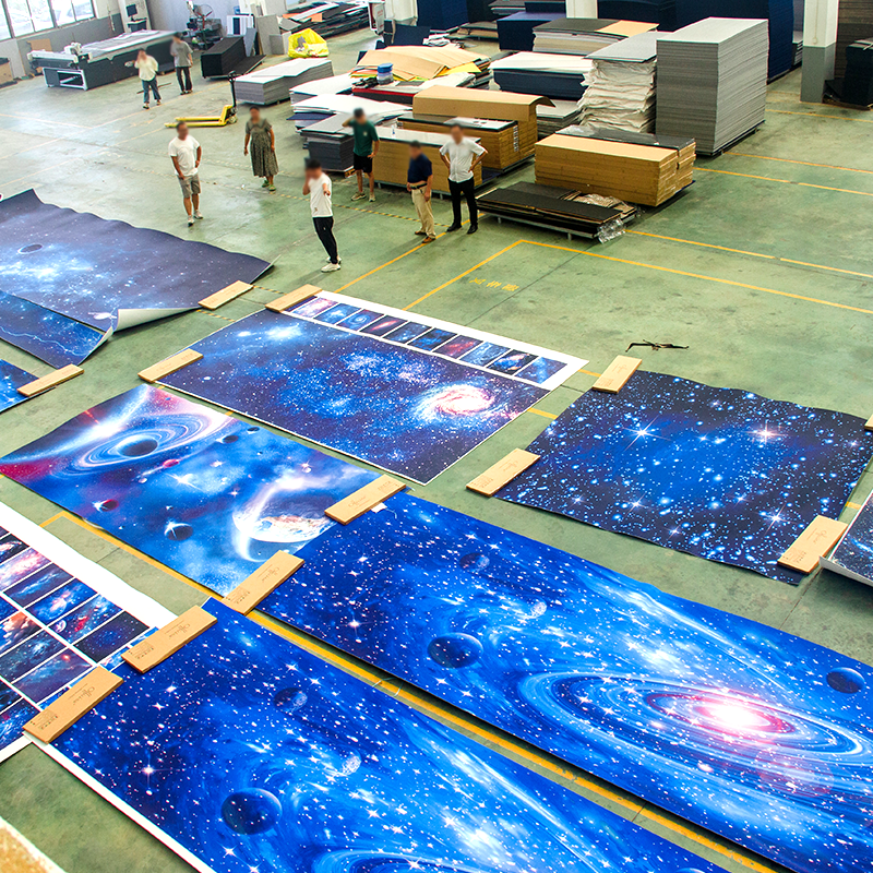 سقف آسمان پرستاره بدون درز - عاشقانه، HD، مستقیم کارخانه برای سینمای خانگی/اتاق خواب