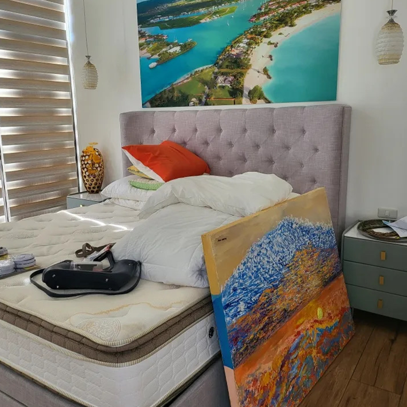 نقاشی‌های دیواری صوتی انتقال حرارت HD - قابل تنظیم، کاهش‌دهنده سر و صدا، ایده‌آل برای مدارس و سالن‌ها