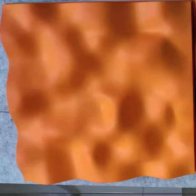 طراحی دیوار سقف تزئینی پانل پخش کننده صدای آکوستیک رنگارنگ سه بعدی مدرن برای طراحی گرافیکی کاربردی سالن موجود طراحی دیوار سقف تزئینی پانل پخش کننده صدای آکوستیک رنگارنگ سه بعدی مدرن برای طراحی گرافیکی کاربردی سالن موجود